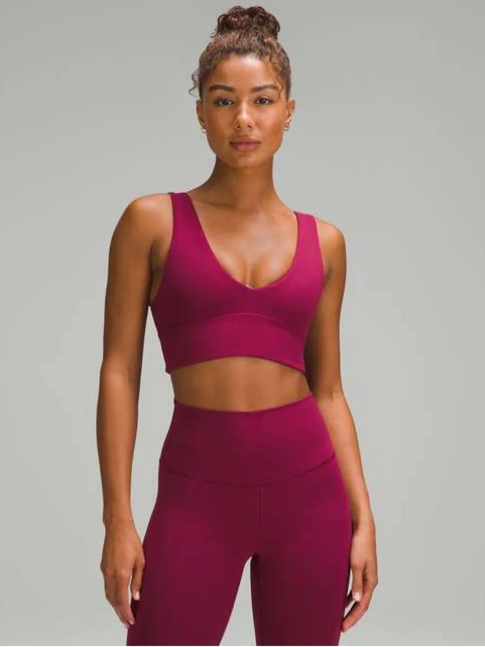 Lululemon Align V-Neck Bra – Magenta/Pink Size 10